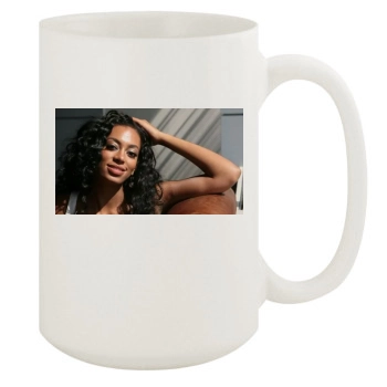 Solange Knowles 15oz White Mug