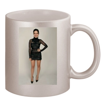 Sophia Bush 11oz Metallic Silver Mug