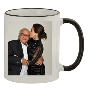 Sophia Bush 11oz Colored Rim & Handle Mug