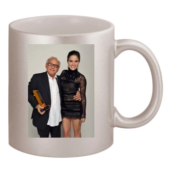 Sophia Bush 11oz Metallic Silver Mug