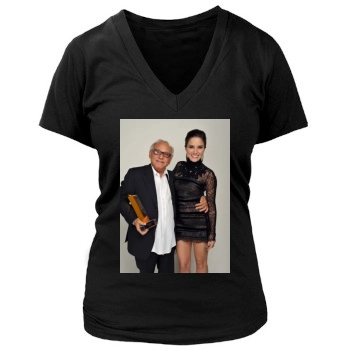 Sophia Bush Women's Deep V-Neck TShirt