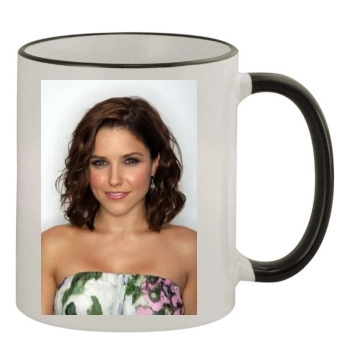 Sophia Bush 11oz Colored Rim & Handle Mug