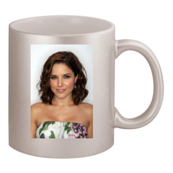 Sophia Bush 11oz Metallic Silver Mug