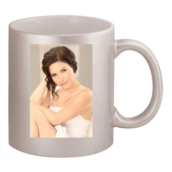 Sophia Bush 11oz Metallic Silver Mug