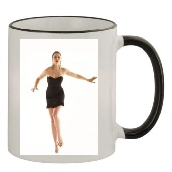 Sophia Bush 11oz Colored Rim & Handle Mug