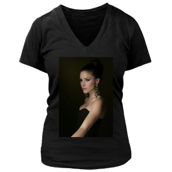 Sophia Bush Women's Deep V-Neck TShirt