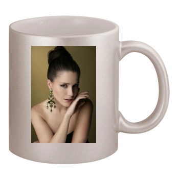 Sophia Bush 11oz Metallic Silver Mug