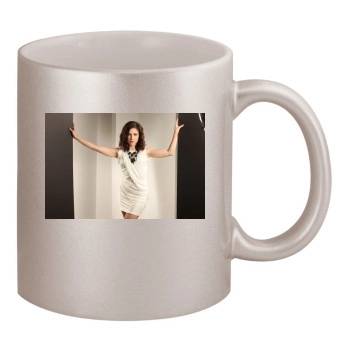 Sophia Bush 11oz Metallic Silver Mug