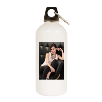 Sophia Bush White Water Bottle With Carabiner