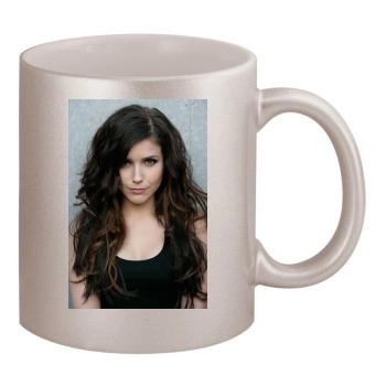 Sophia Bush 11oz Metallic Silver Mug