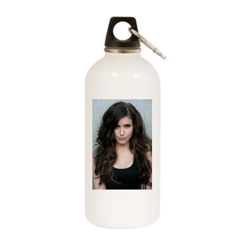 Sophia Bush White Water Bottle With Carabiner