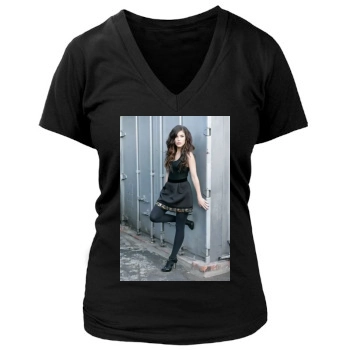 Sophia Bush Women's Deep V-Neck TShirt