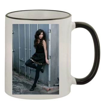 Sophia Bush 11oz Colored Rim & Handle Mug