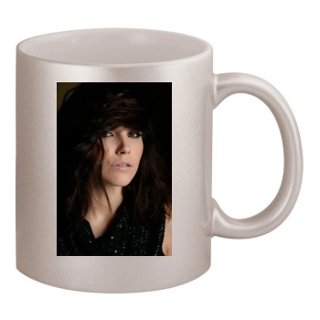 Sophia Bush 11oz Metallic Silver Mug