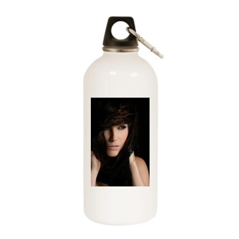 Sophia Bush White Water Bottle With Carabiner