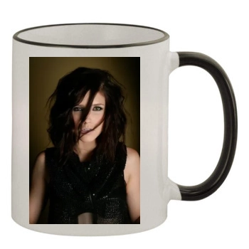 Sophia Bush 11oz Colored Rim & Handle Mug