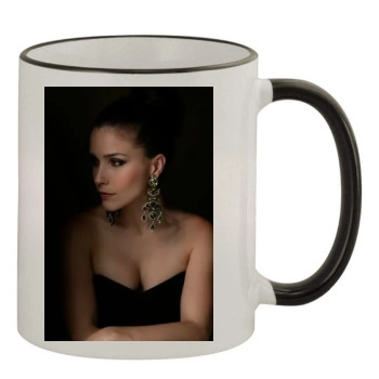 Sophia Bush 11oz Colored Rim & Handle Mug