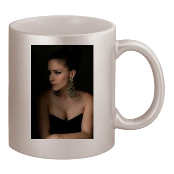 Sophia Bush 11oz Metallic Silver Mug