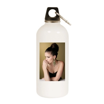 Sophia Bush White Water Bottle With Carabiner