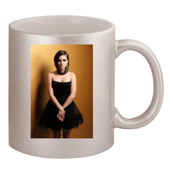 Sophia Bush 11oz Metallic Silver Mug