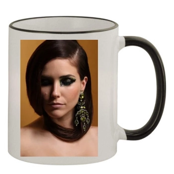 Sophia Bush 11oz Colored Rim & Handle Mug