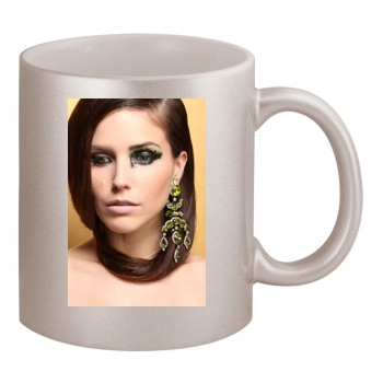 Sophia Bush 11oz Metallic Silver Mug