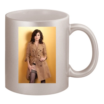 Sophia Bush 11oz Metallic Silver Mug