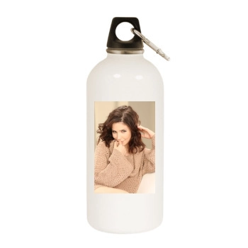 Sophia Bush White Water Bottle With Carabiner