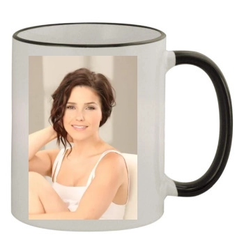 Sophia Bush 11oz Colored Rim & Handle Mug