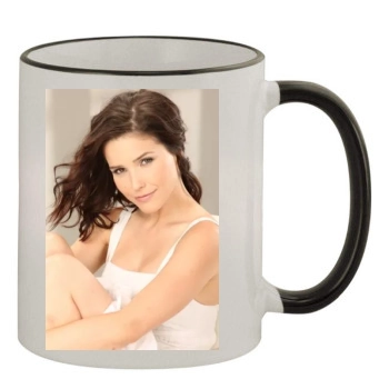 Sophia Bush 11oz Colored Rim & Handle Mug