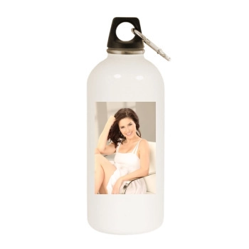 Sophia Bush White Water Bottle With Carabiner