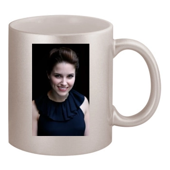 Sophia Bush 11oz Metallic Silver Mug