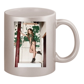 Sophia Bush 11oz Metallic Silver Mug