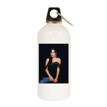 Sophia Bush White Water Bottle With Carabiner