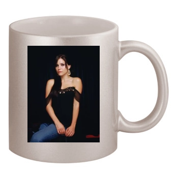 Sophia Bush 11oz Metallic Silver Mug