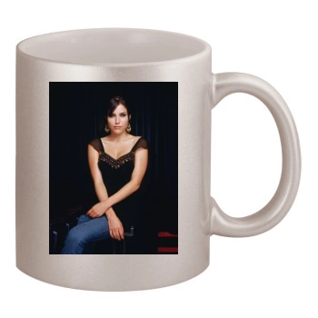 Sophia Bush 11oz Metallic Silver Mug