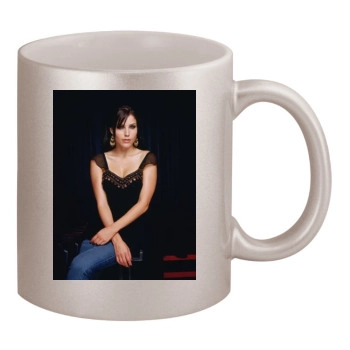 Sophia Bush 11oz Metallic Silver Mug