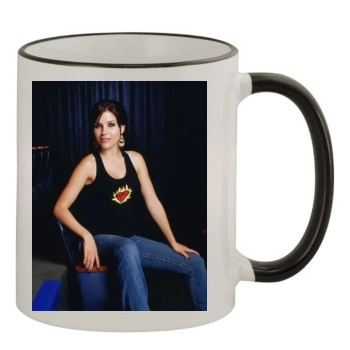 Sophia Bush 11oz Colored Rim & Handle Mug