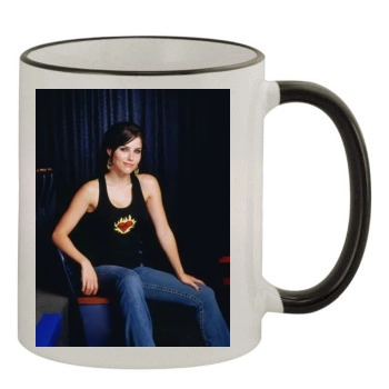 Sophia Bush 11oz Colored Rim & Handle Mug