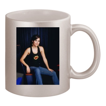 Sophia Bush 11oz Metallic Silver Mug