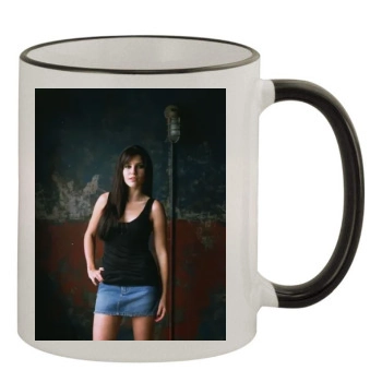 Sophia Bush 11oz Colored Rim & Handle Mug