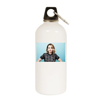 Sophia Bush White Water Bottle With Carabiner