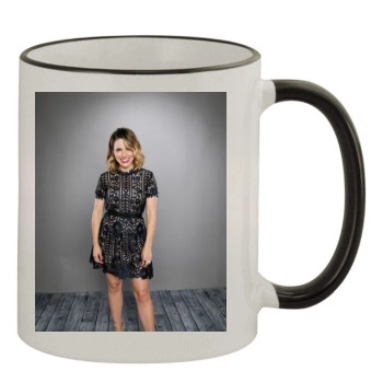 Sophia Bush 11oz Colored Rim & Handle Mug