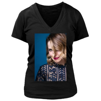 Sophia Bush Women's Deep V-Neck TShirt