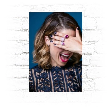 Sophia Bush Metal Wall Art