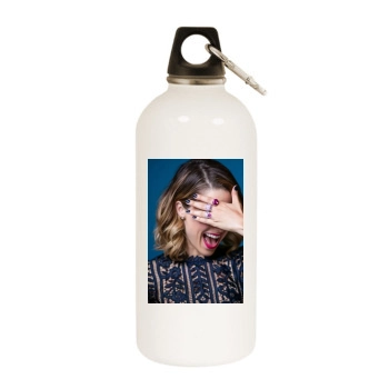 Sophia Bush White Water Bottle With Carabiner