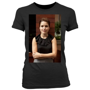 Sophia Bush Women's Junior Cut Crewneck T-Shirt