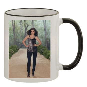 Sophia Bush 11oz Colored Rim & Handle Mug