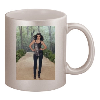 Sophia Bush 11oz Metallic Silver Mug