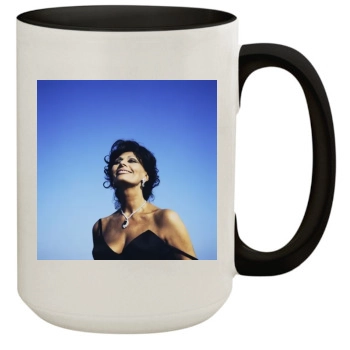 Sophia Loren 15oz Colored Inner & Handle Mug